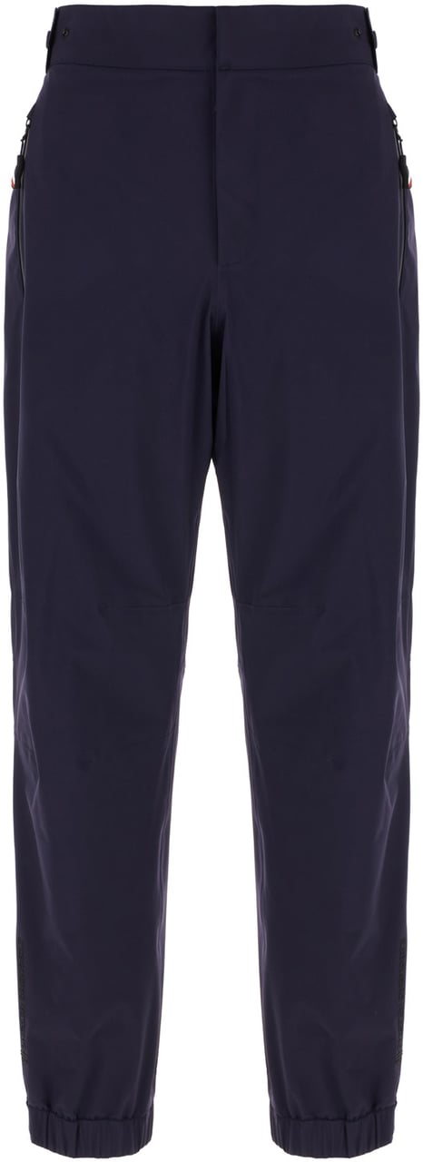 Moncler Moncler Grenoble Midnight blue nylon pants Blauw