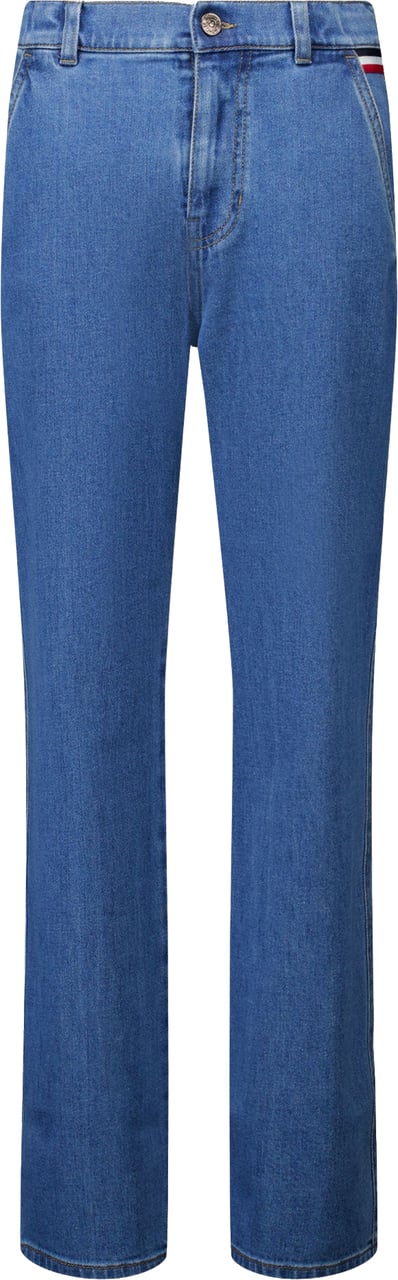 Moncler Kinder Jongens Jeans In Blauw Blauw