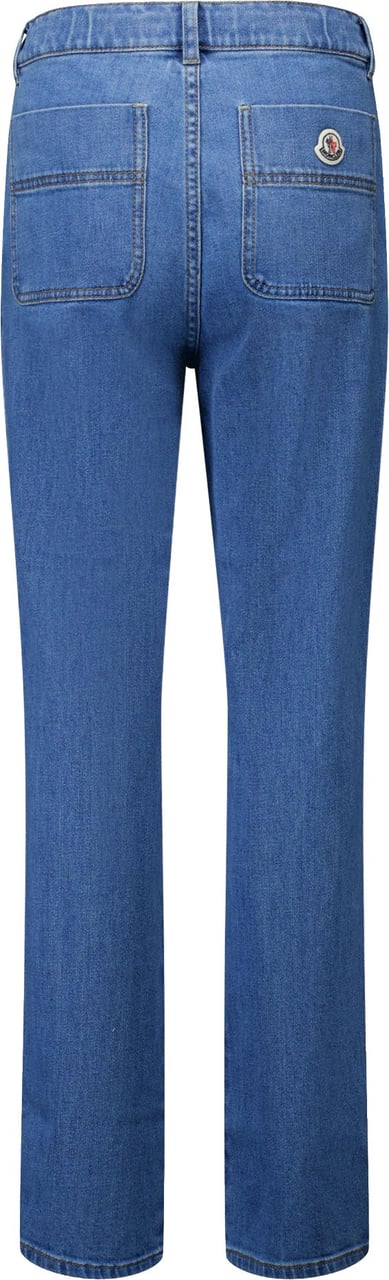 Moncler Kinder Jongens Jeans In Blauw Blauw