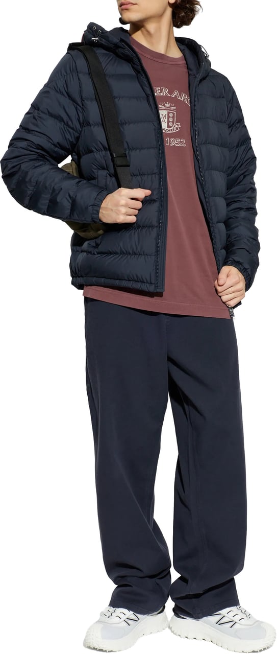 Moncler Dark Navy Cargo Track Pants Zwart