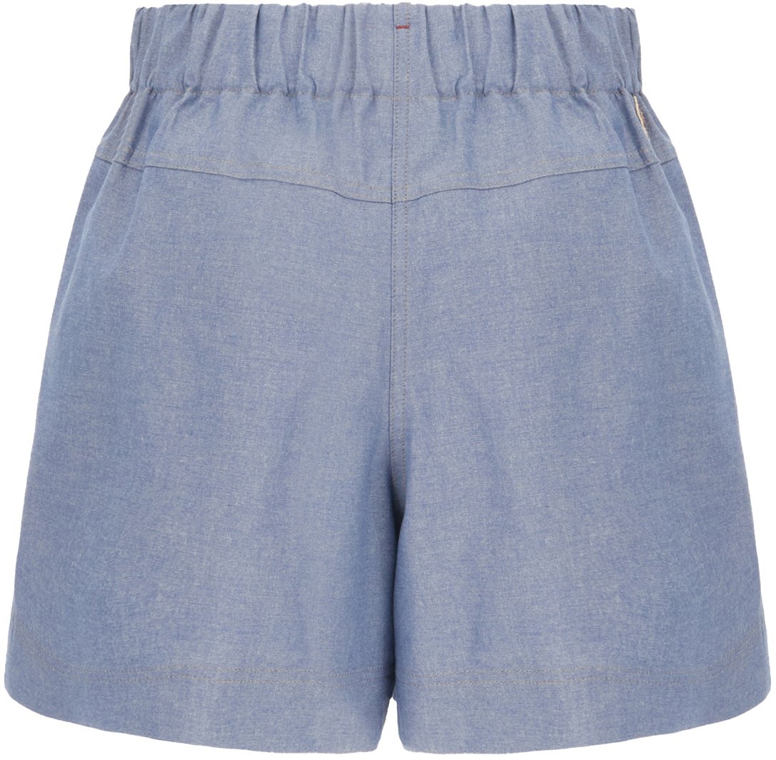 Moncler Moncler Grenoble Denim shorts Lichtblauw