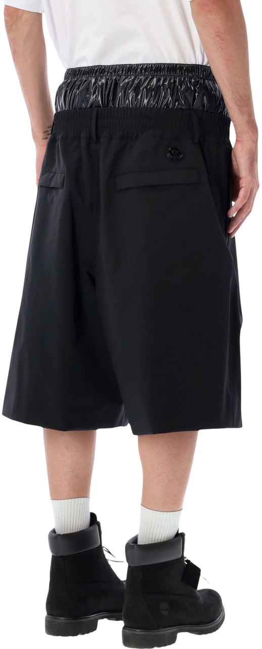 Moncler Bermuda Nero Zwart
