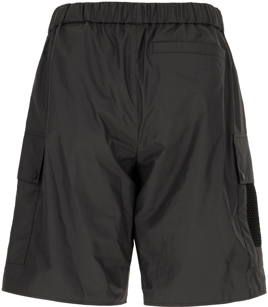 Moncler Moncler Slate nylon bermuda shorts Zwart