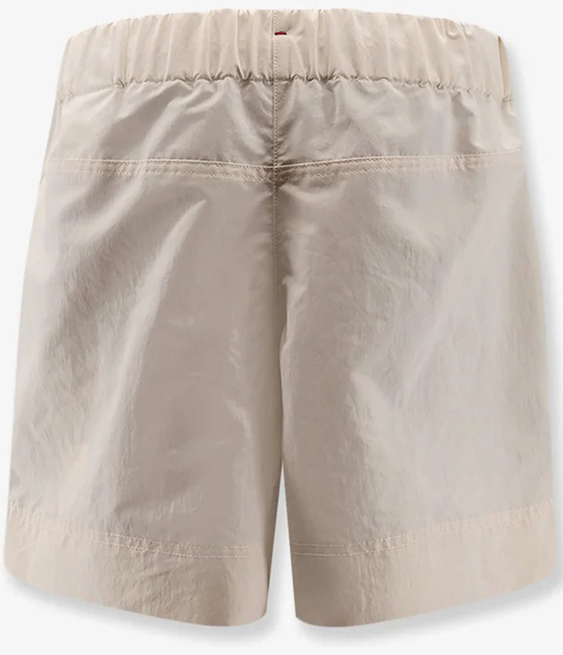Moncler Black Drawstring Lightweight Shorts Grijs