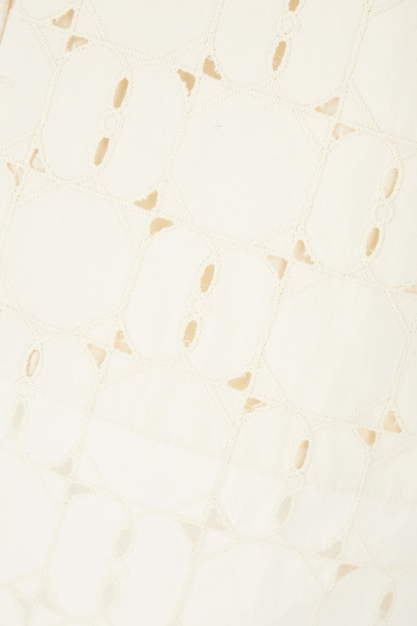 Moncler Moncler Ivory laces shorts Neutraal