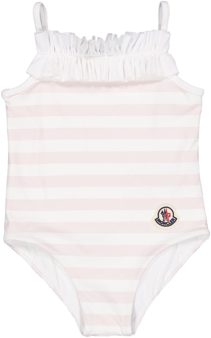 Moncler Moncler Baby Meisjes Zwemkleding In Licht Roze Roze