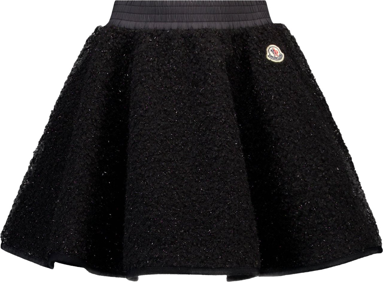 Moncler Moncler Kinder Meisjes Rokje In Zwart Zwart