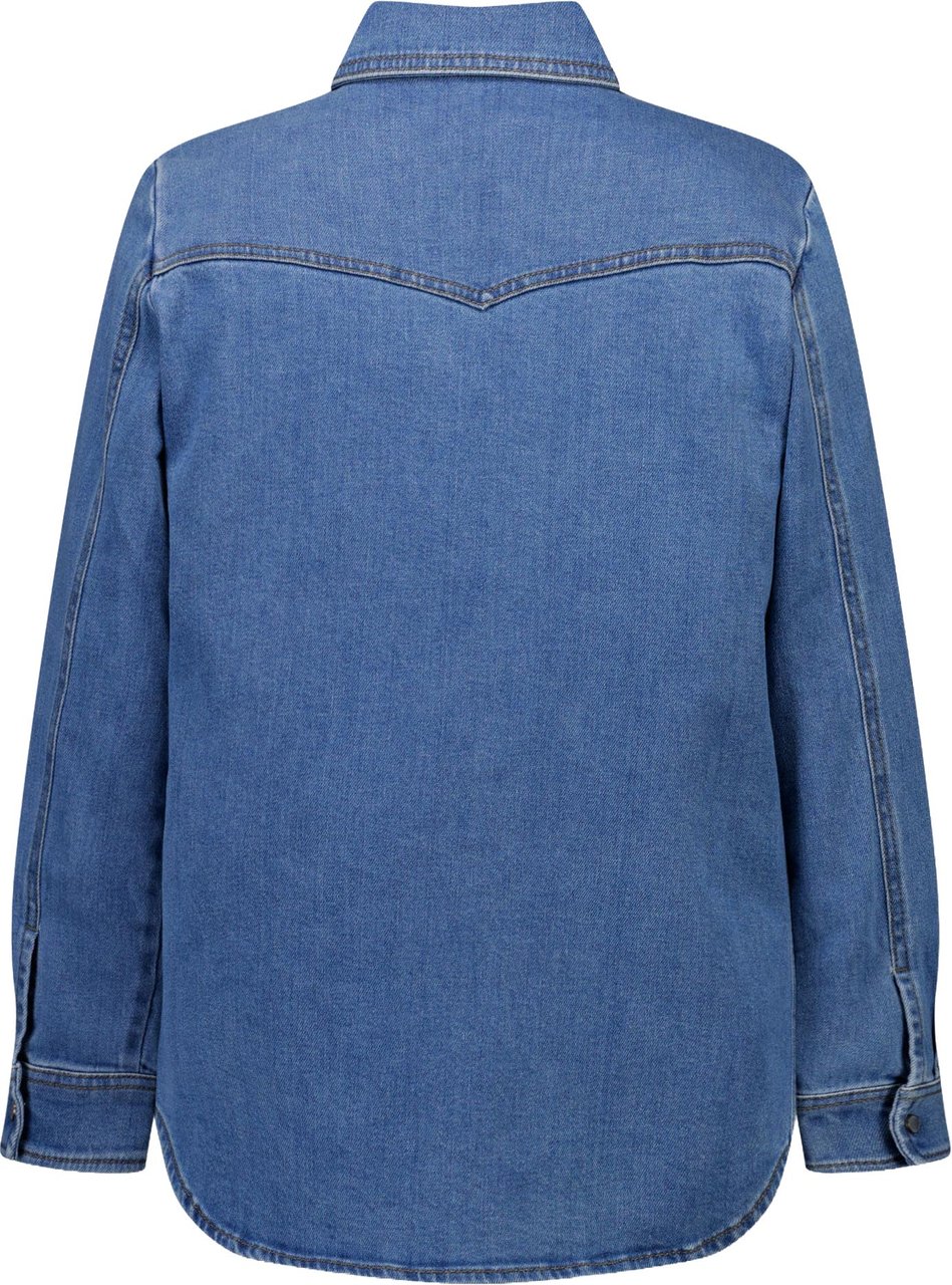 Moncler Kinder Jongens Blouse In Blauw Blauw