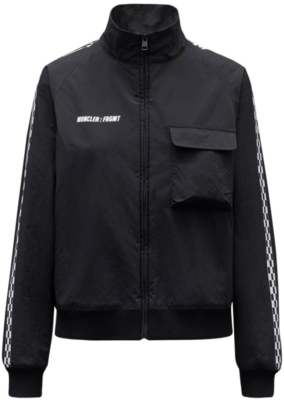 Moncler Moncler Genius Logo Windbreaker Zwart
