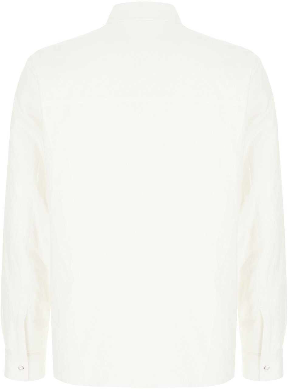 Moncler Moncler White 7 Moncler FRGMT down jacket Wit