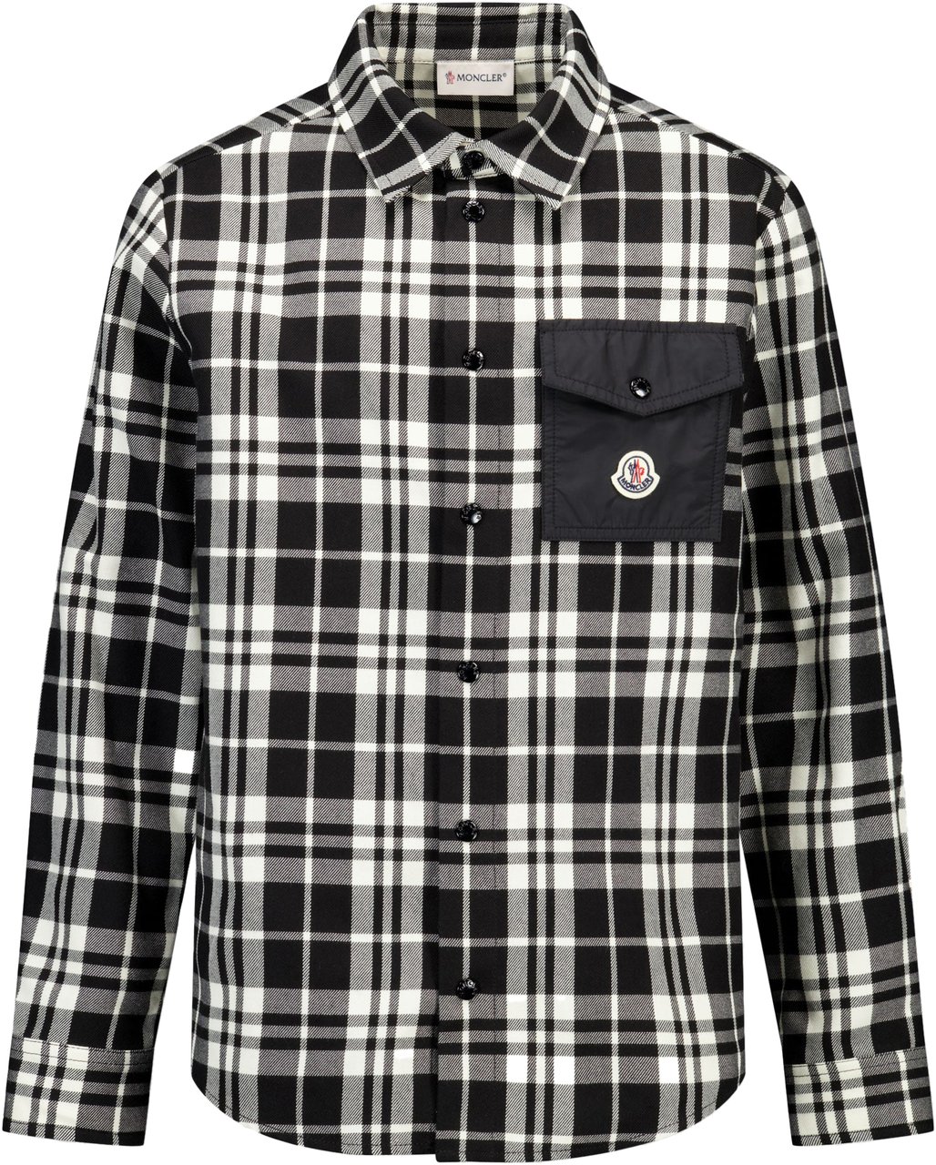 Moncler Moncler Kinder Jongens Blouse In Zwart Zwart