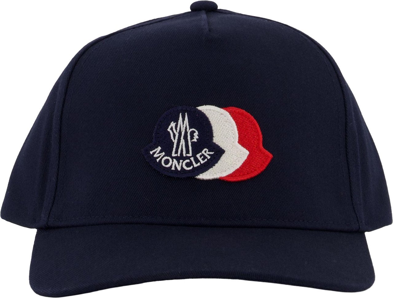 Moncler Kinder Jongens Pet In Navy Blauw