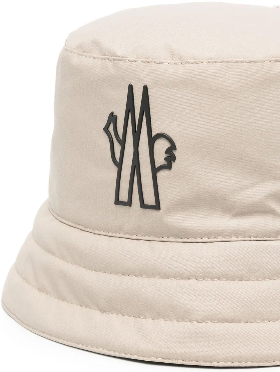 Moncler Grenoble Day-namic Logo Bucket Hat Beige