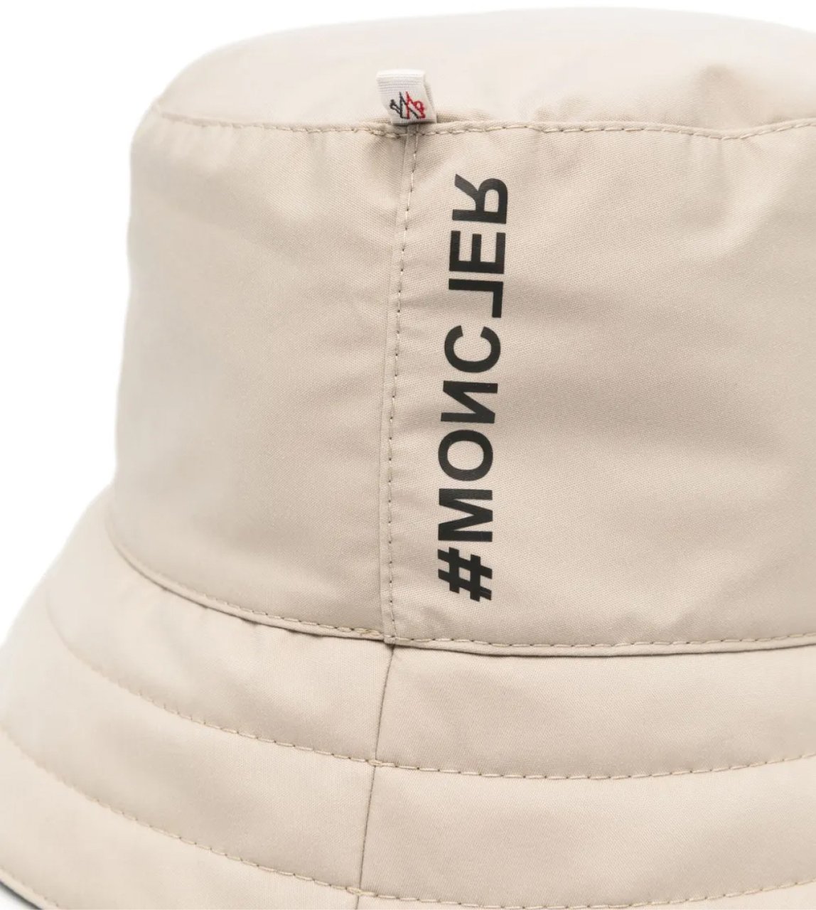 Moncler Grenoble Day-namic Logo Bucket Hat Beige