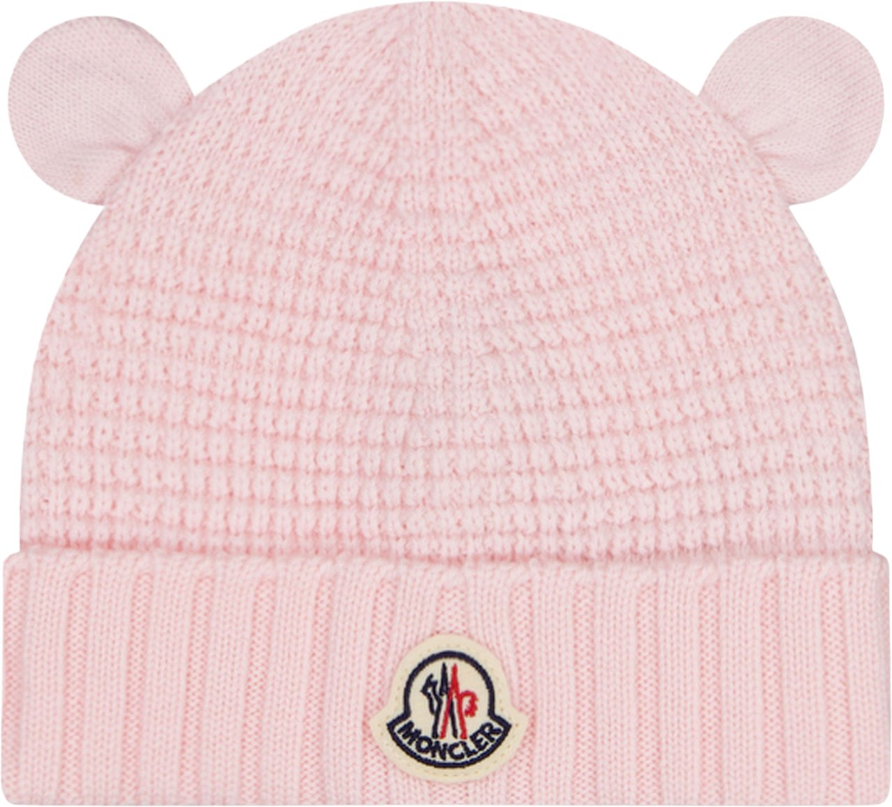 Moncler Baby Unisex Muts In Licht Roze Roze