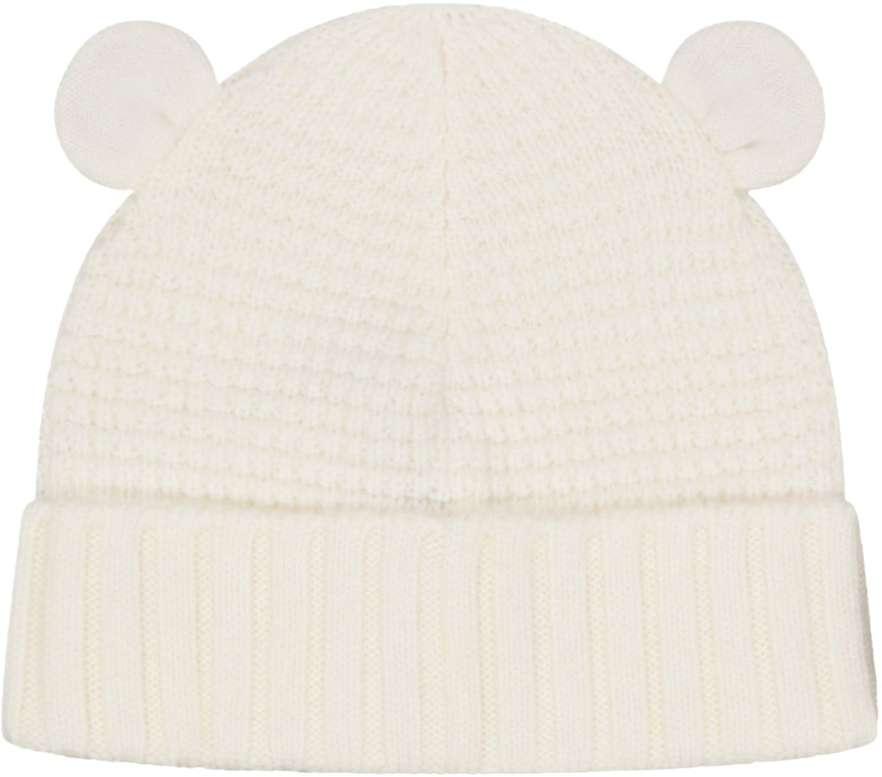 Moncler Moncler Baby Unisex Muts In Wit Wit