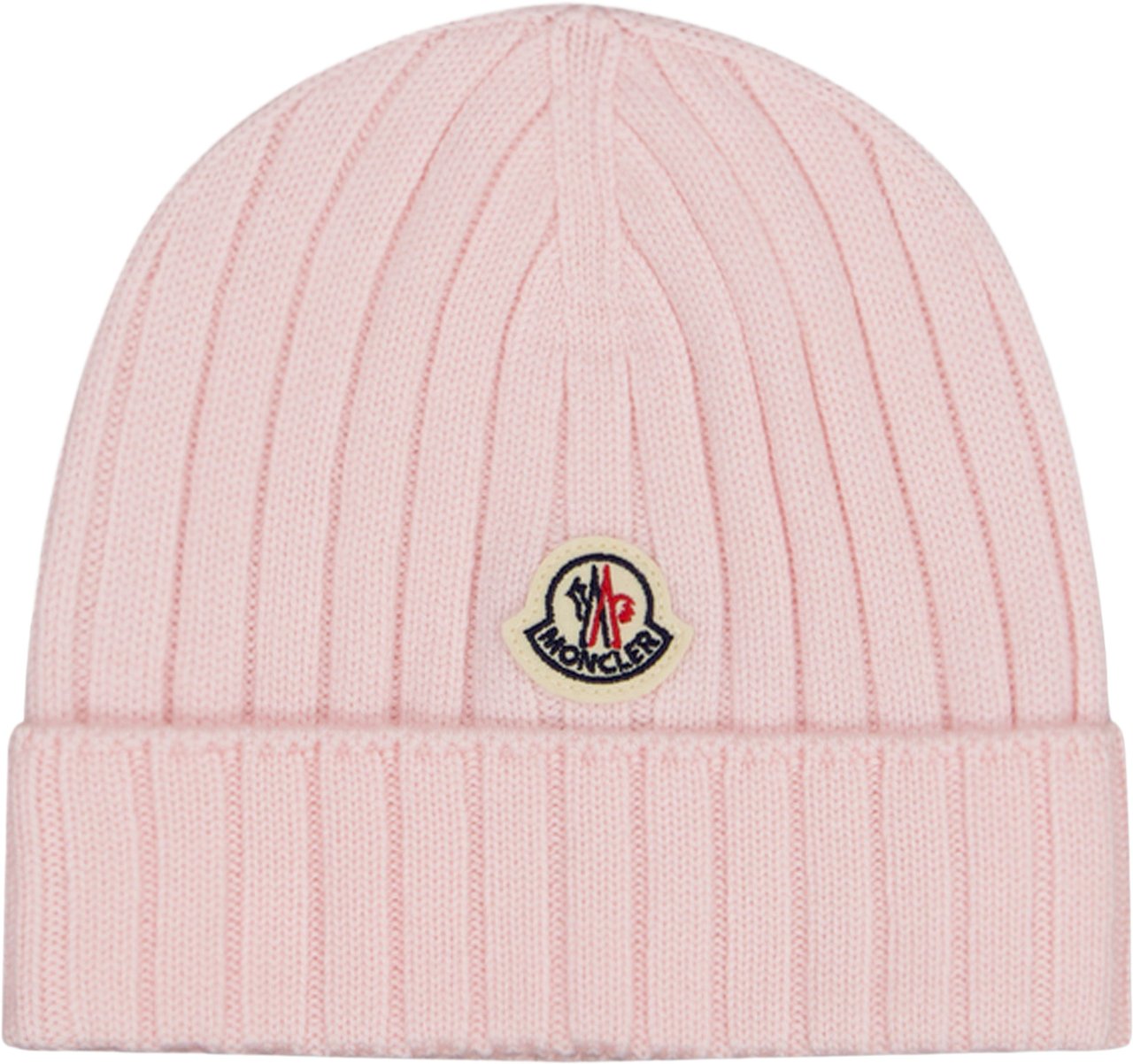 Moncler Baby Unisex Muts In Licht Roze Roze
