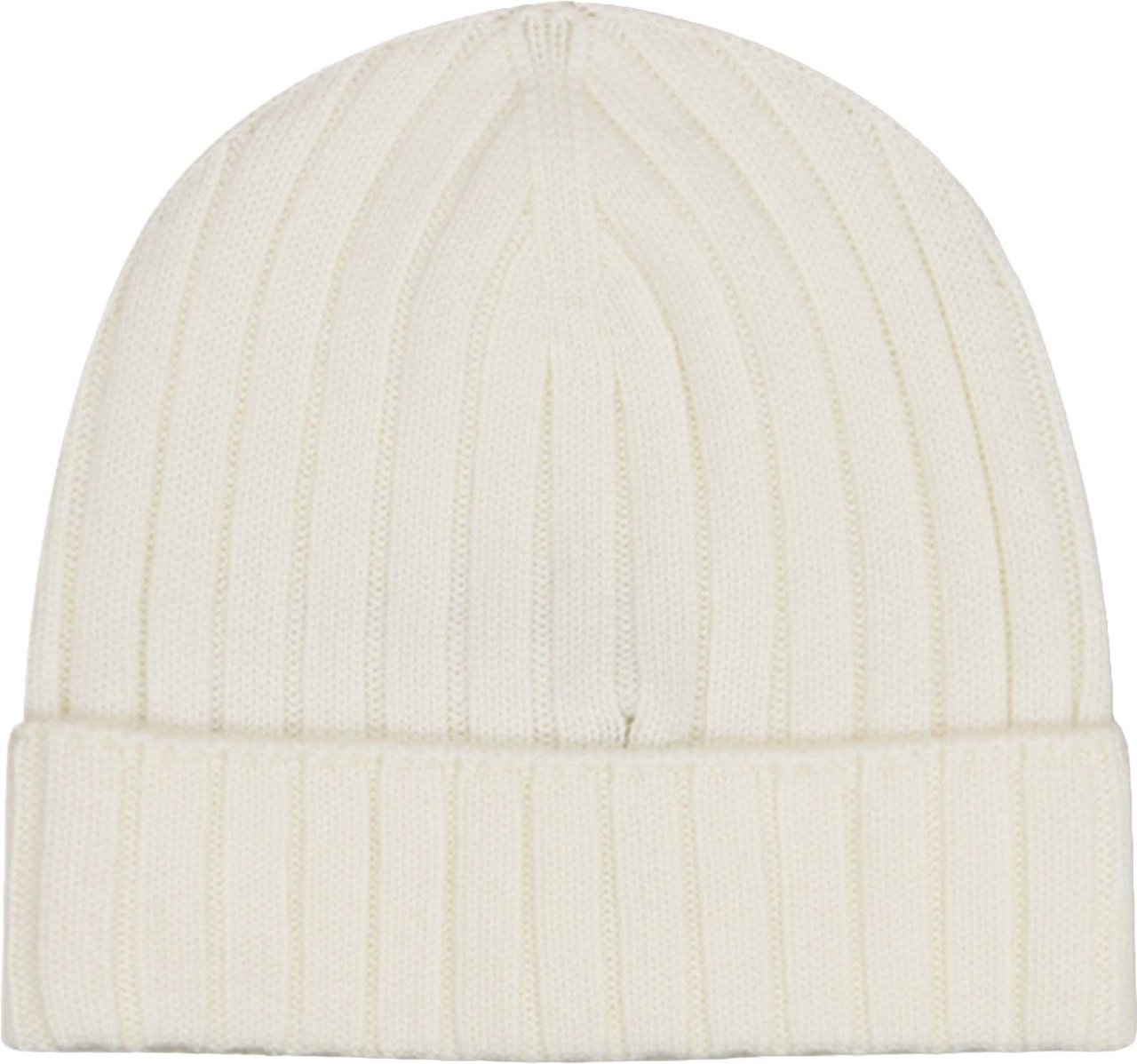 Moncler Baby Unisex Muts In Off White Wit