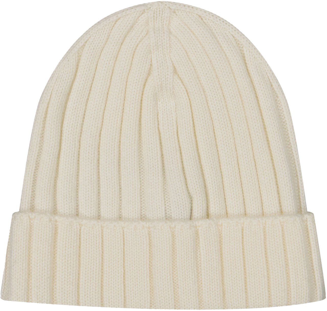 Moncler Moncler Baby Unisex Muts In Off White Wit