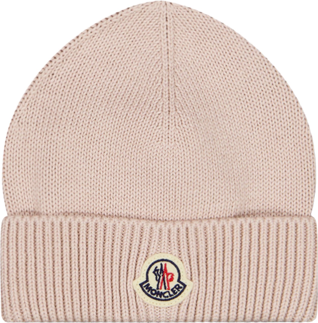 Moncler Moncler Baby Unisex Muts In Beige Beige
