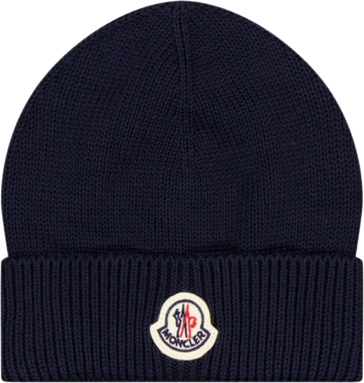 Moncler Baby Unisex Muts In Navy Blauw
