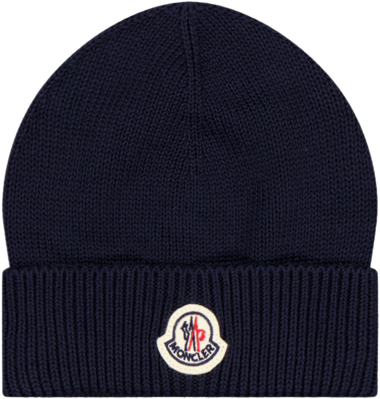 Moncler Moncler Baby Unisex Muts In Navy Blauw