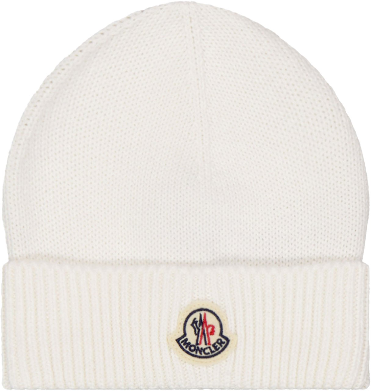 Moncler Moncler Baby Unisex Muts In Off White Wit