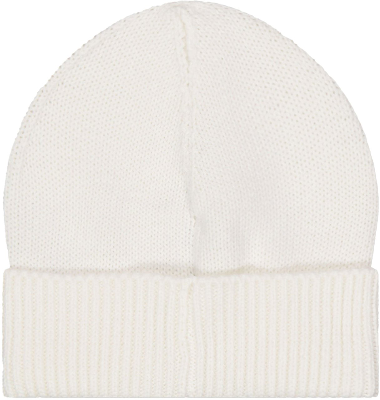 Moncler Moncler Baby Unisex Muts In Off White Wit