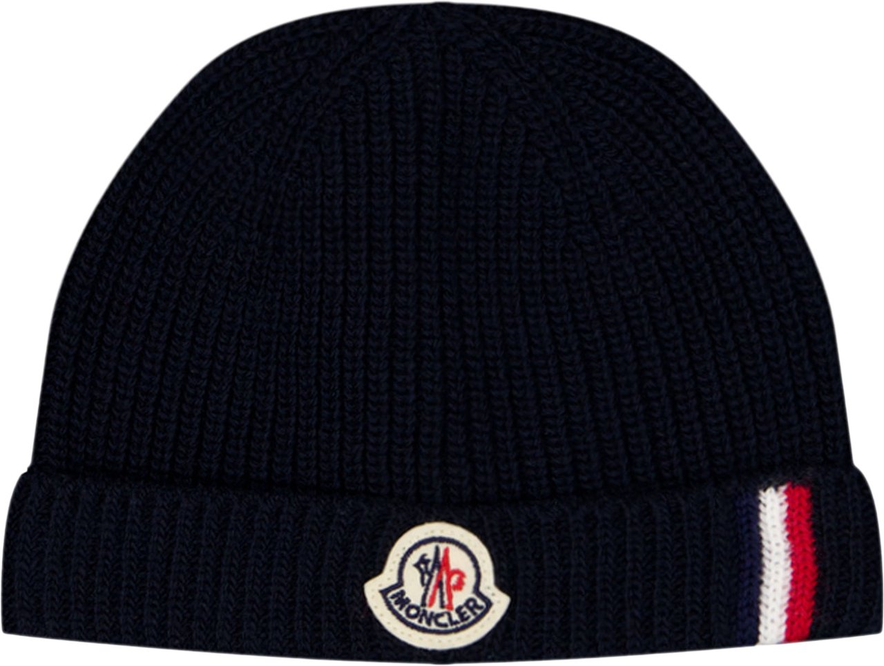 Moncler Baby Jongens Muts In Navy Blauw