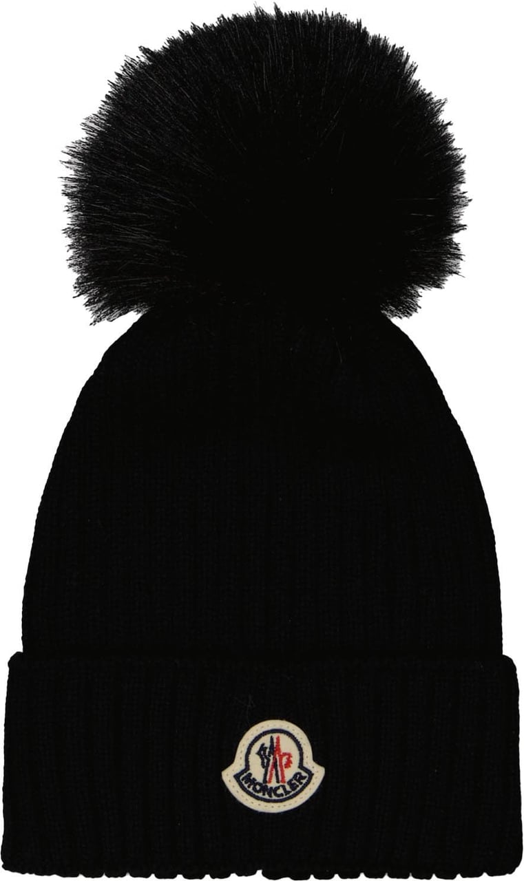 Moncler Moncler Kinder Meisjes Muts In Zwart Zwart