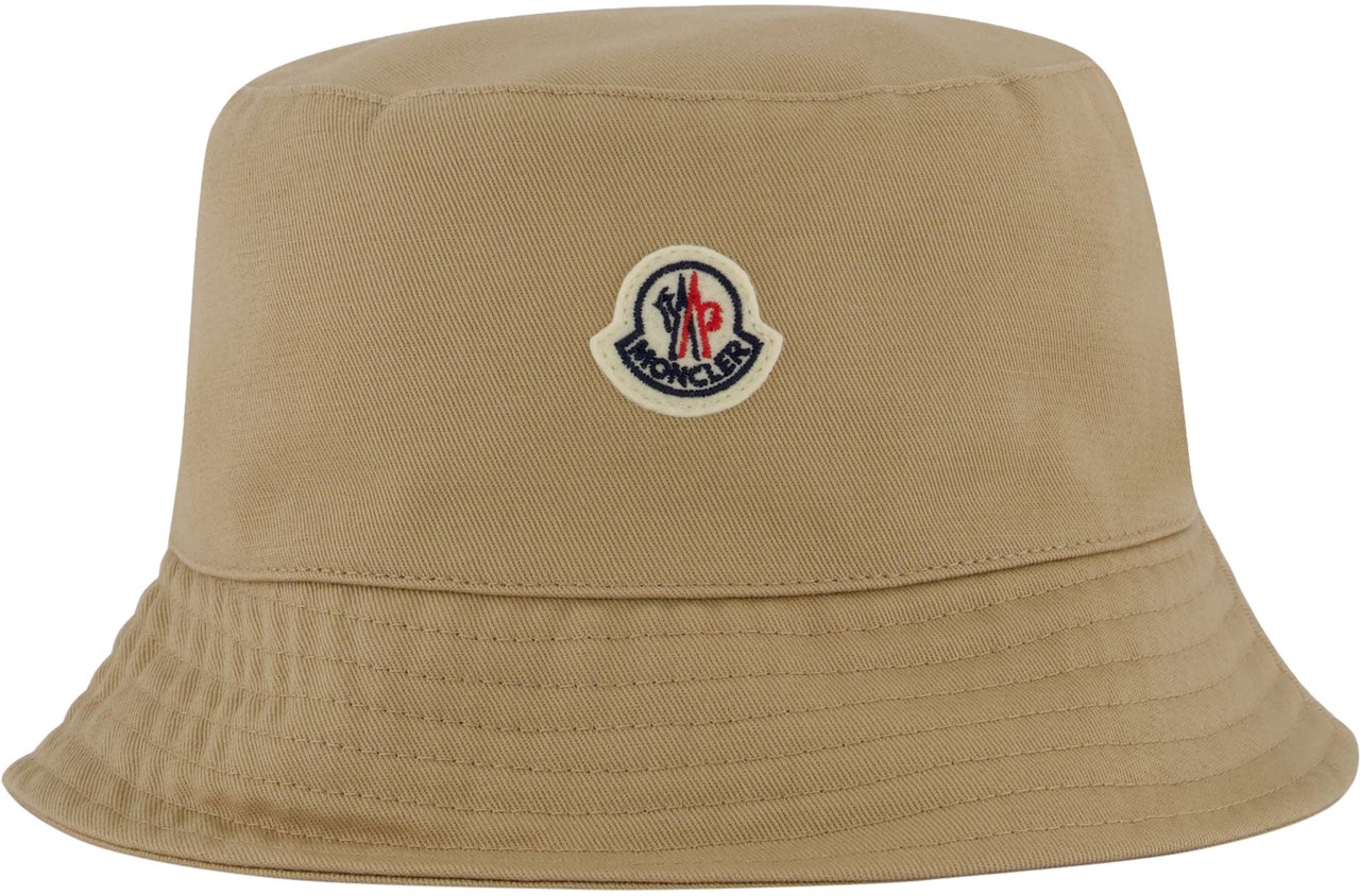 Moncler Moncler Kinder Unisex Hoed In Beige Beige