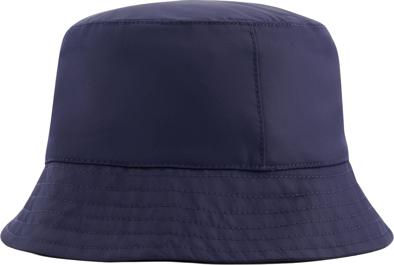 Moncler Kinder Unisex Hoed In Navy Blauw