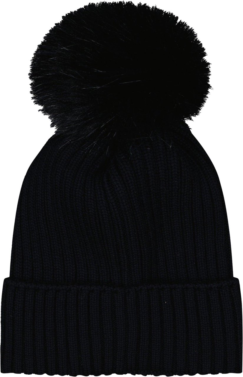 Moncler Moncler Meisjes Muts Navy Blauw