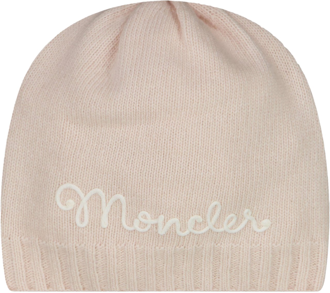 Moncler Moncler Baby Meisjes Muts In Licht Roze Roze