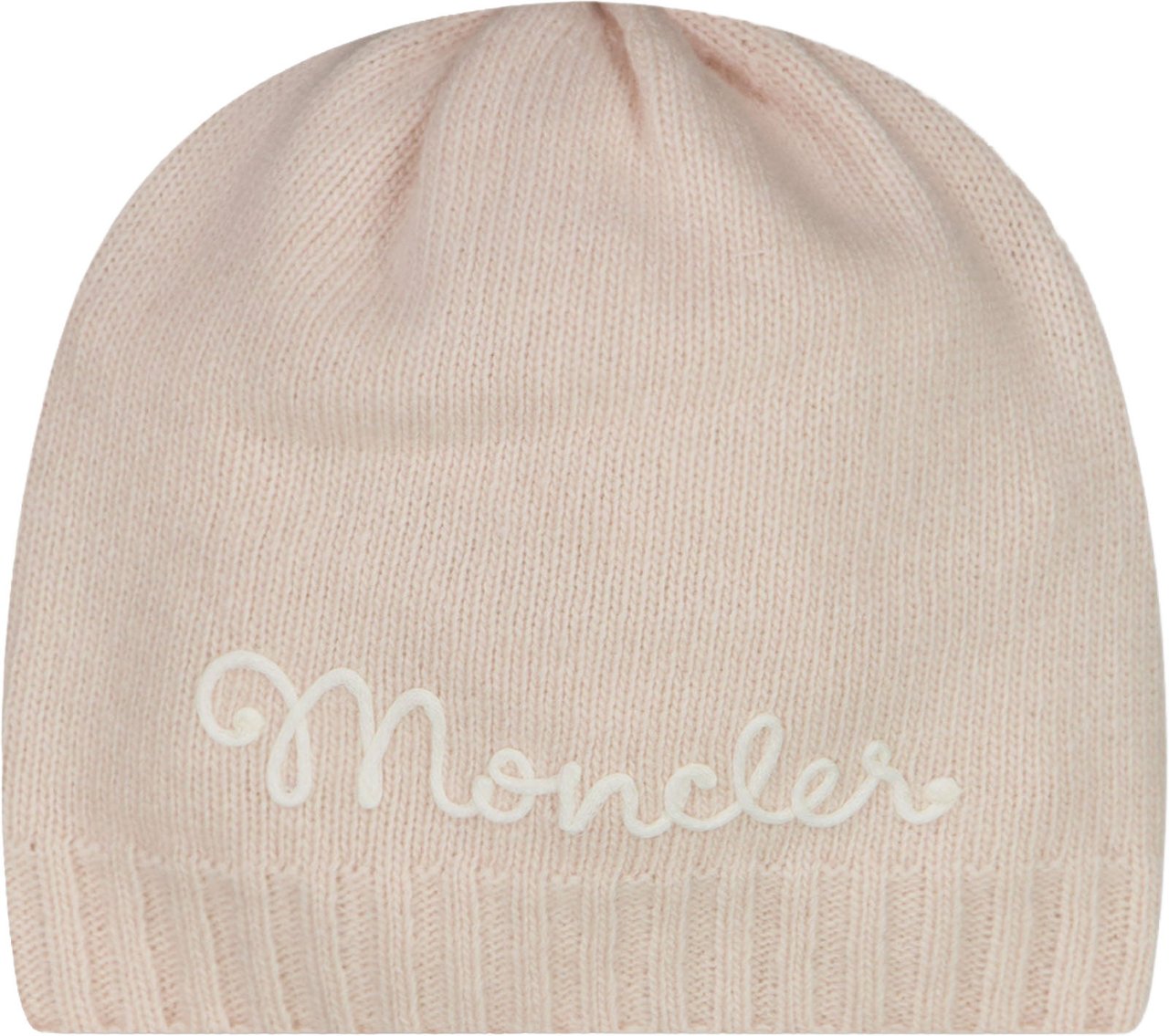 Moncler Baby Meisjes Muts In Licht Roze Roze
