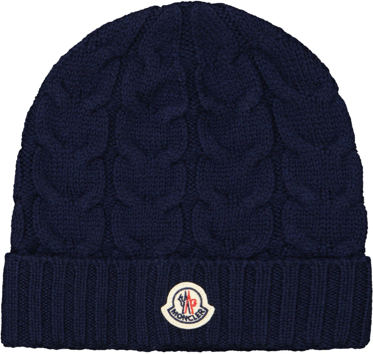Moncler Moncler Kinder Unisex Muts In Navy Blauw