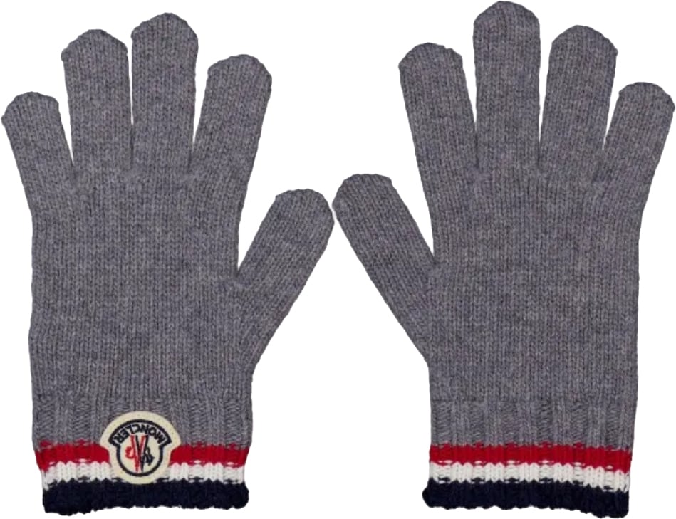 Moncler Kinder Jongens Muts In Grijs Grijs