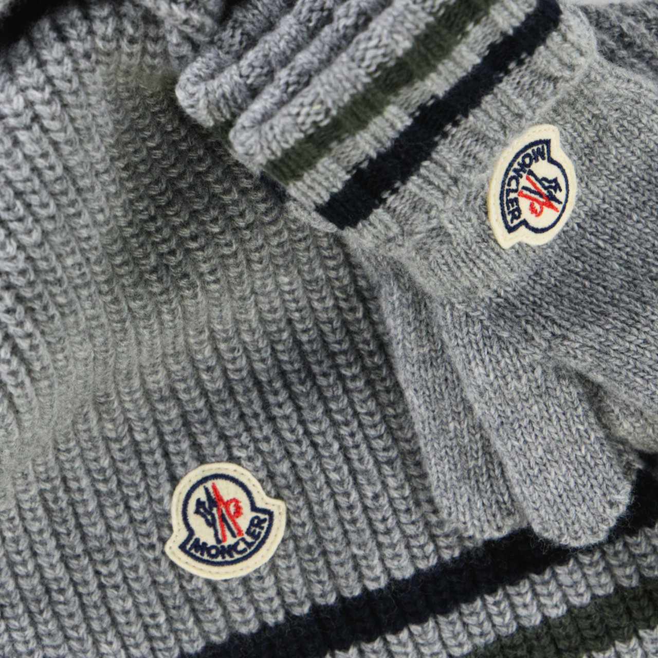 Moncler Moncler Kinder Jongens Sjaals In Grijs Grijs