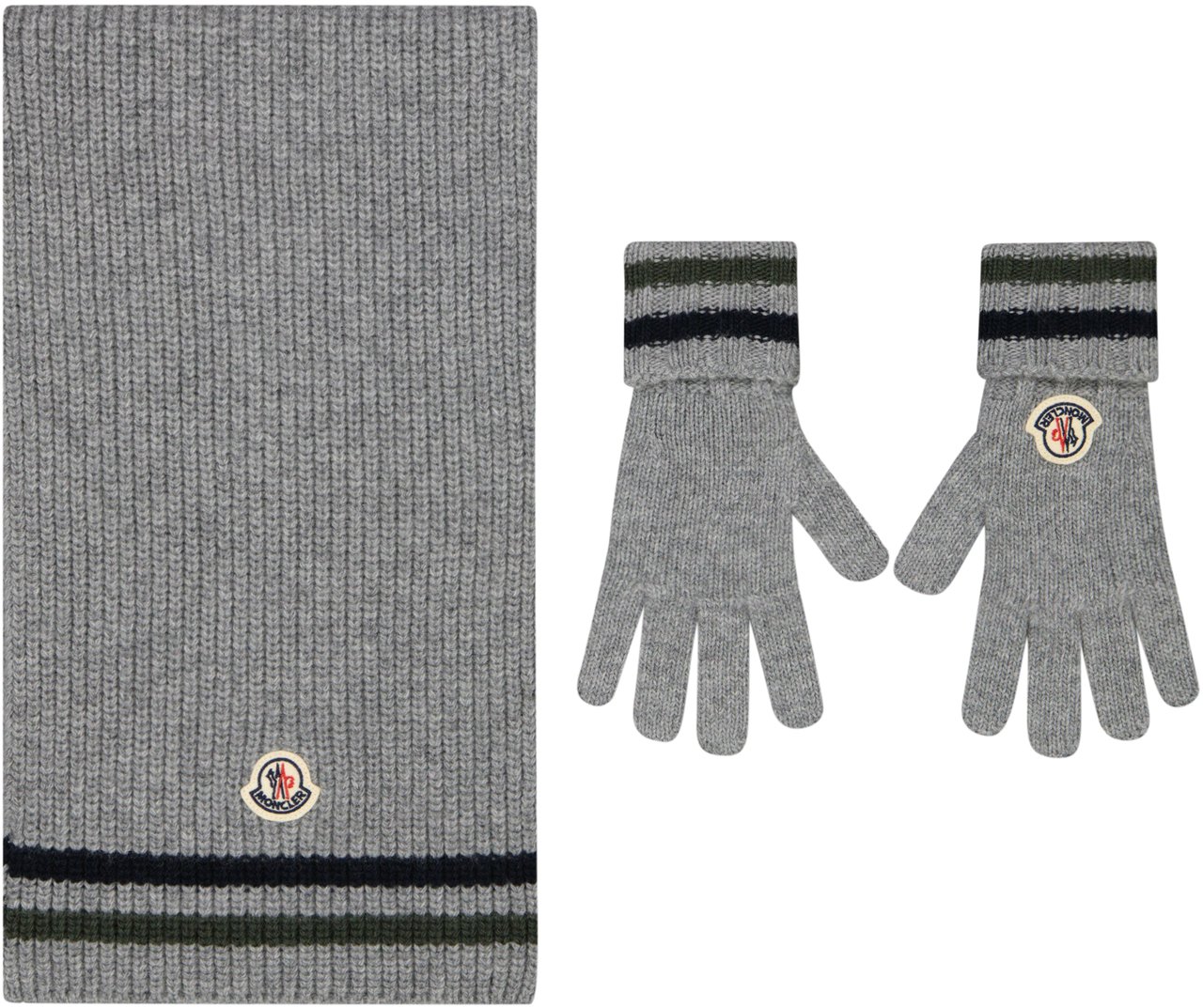 Moncler Moncler Kinder Jongens Sjaals In Grijs Grijs