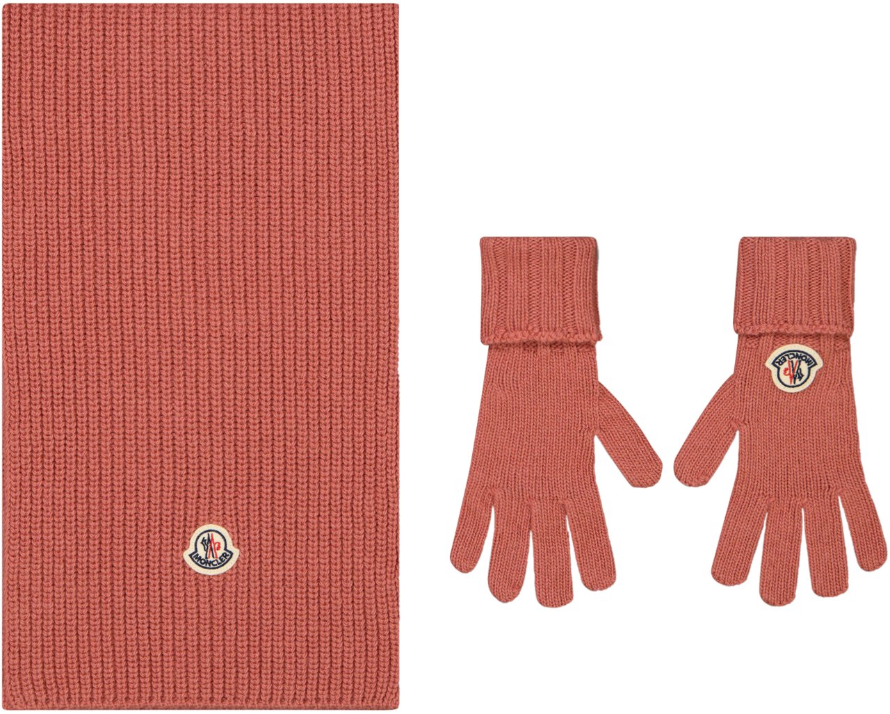 Moncler Moncler Kinder Meisjes Sjaals In Licht Roze Roze