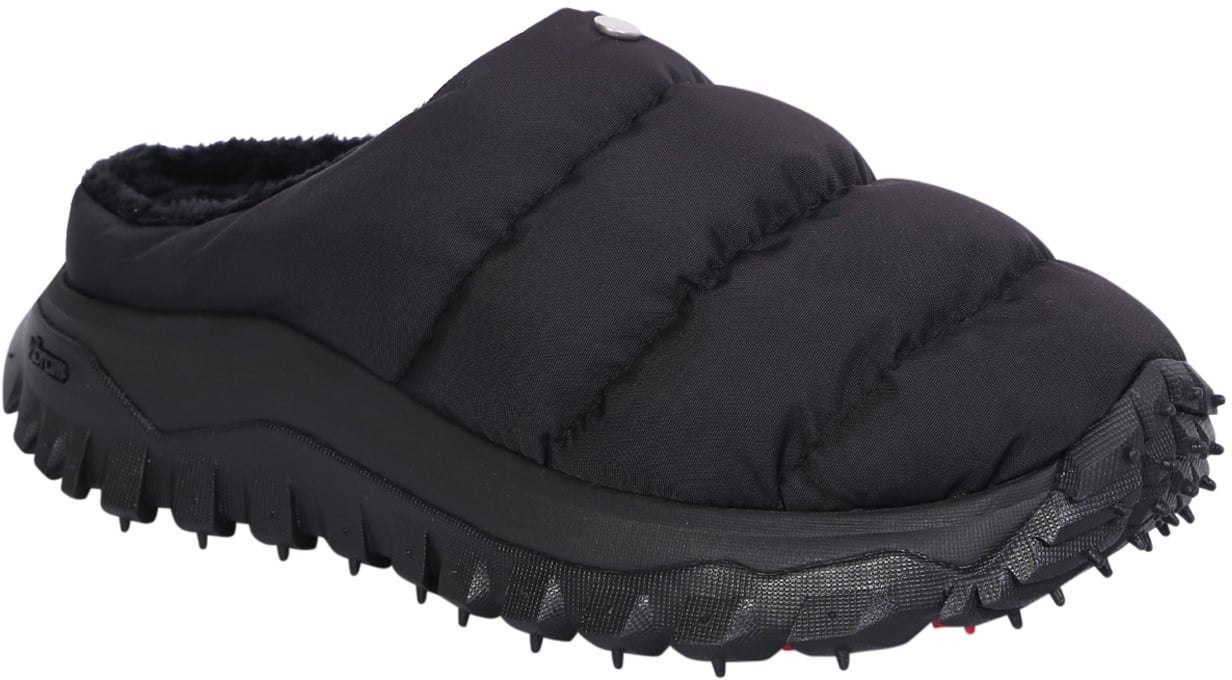 Moncler MONCLER GENIUS Black Sandals Zwart