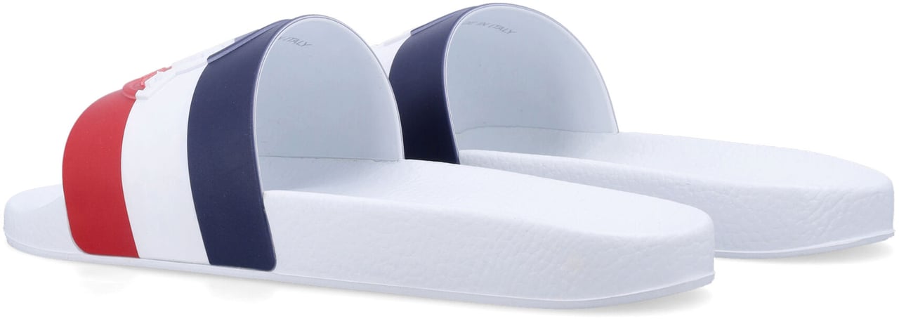 Moncler Basile Slids Shoes Bianco Wit