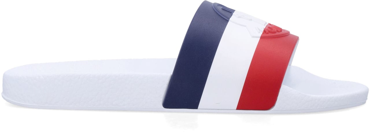 Moncler Basile Slids Shoes Bianco Wit
