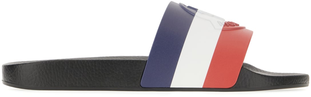 Moncler Moncler Multicolor rubber Basile slippers Divers