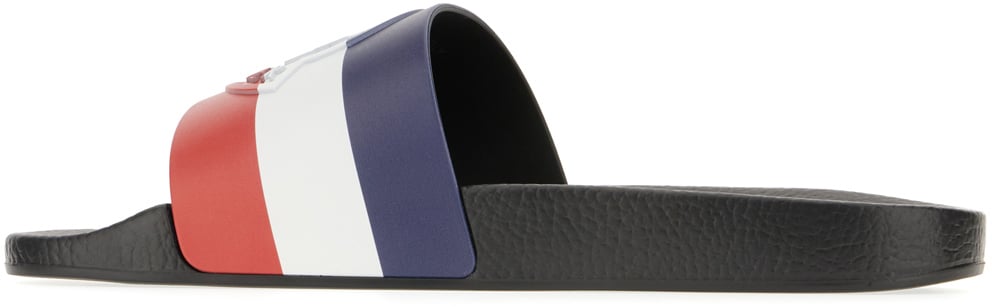 Moncler Moncler Multicolor rubber Basile slippers Divers