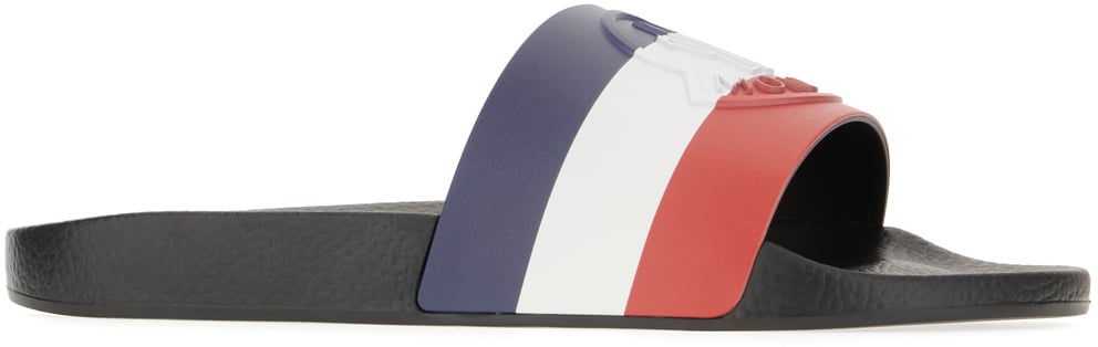 Moncler Moncler Multicolor rubber Basile slippers Divers