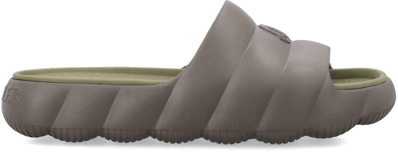 Moncler Lilo Slides Shoes Verde Groen
