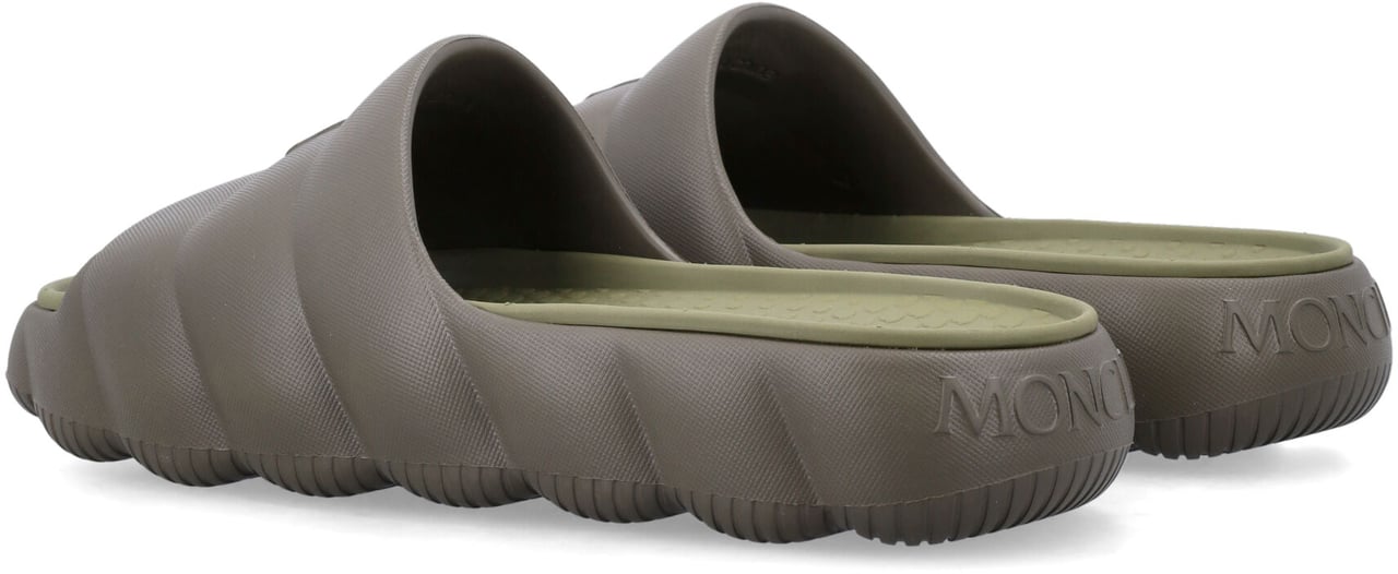 Moncler Lilo Slides Shoes Verde Groen