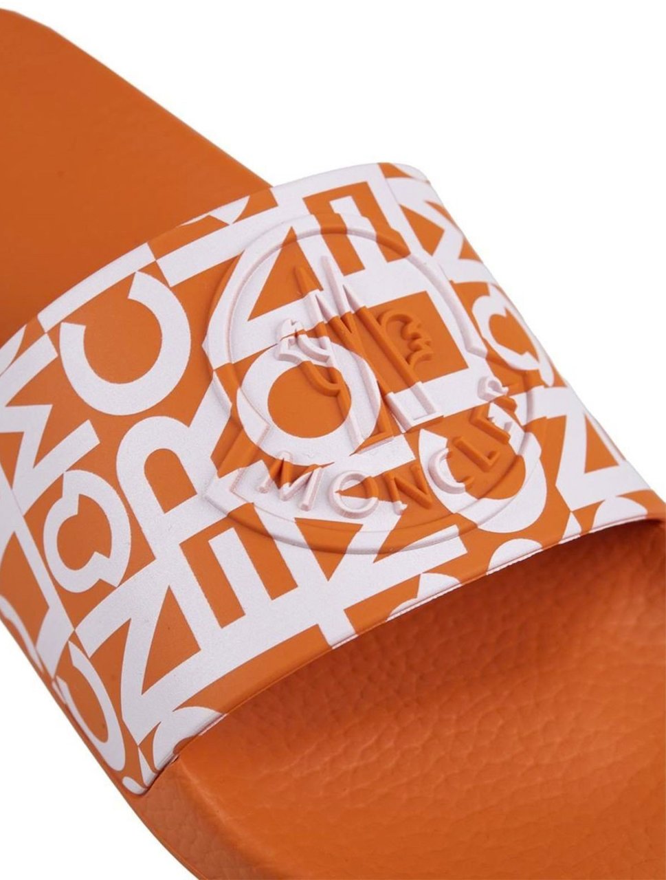 Moncler Sandals Orange Oranje