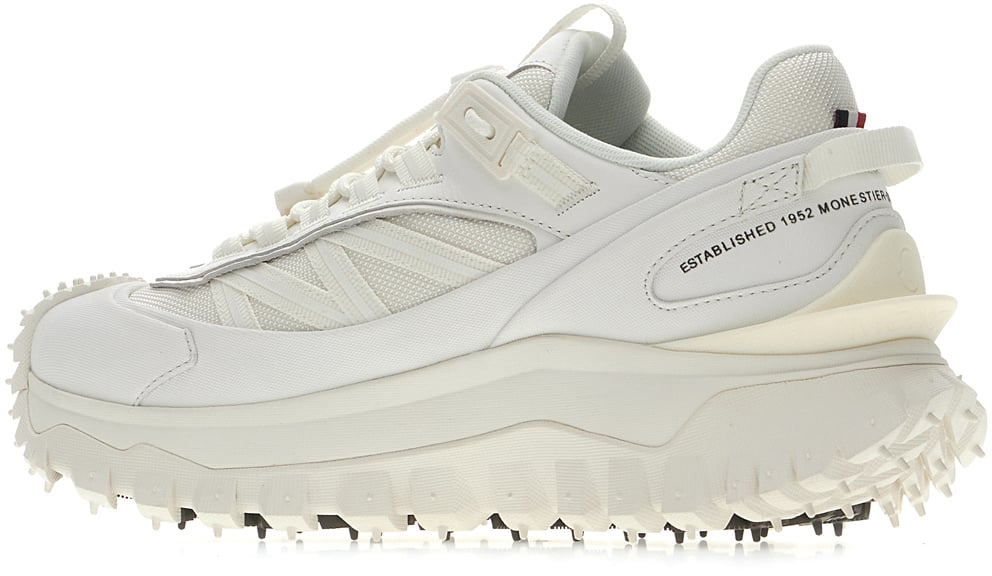 Moncler Moncler White fabric Trailgrip GTX sneakers Divers